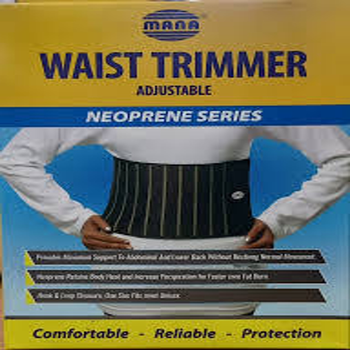 mana adjustable waist trimmer neoprene series