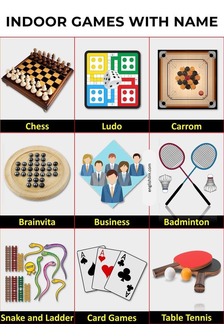 indoor games