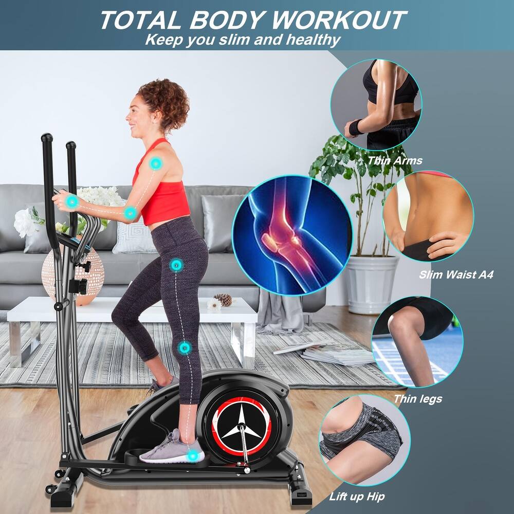 Elliptical Upright Exercise Bike with Adjustable 8-Level - Image 2