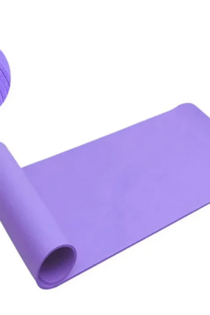 Exercise Yoga Mat NBR Short 10mm – Purple