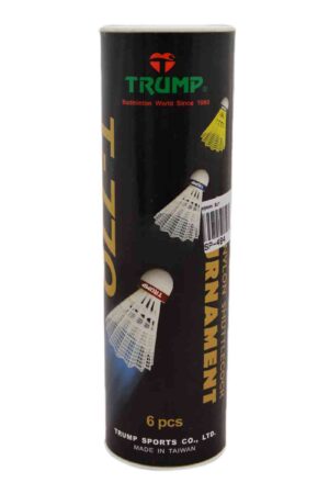 Trump T-770 Nylon Shuttlecock (6-Piece Pack)