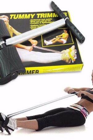 Tummy Trimmer Iron Bow Chest Expander Yoga Pilates Exercise