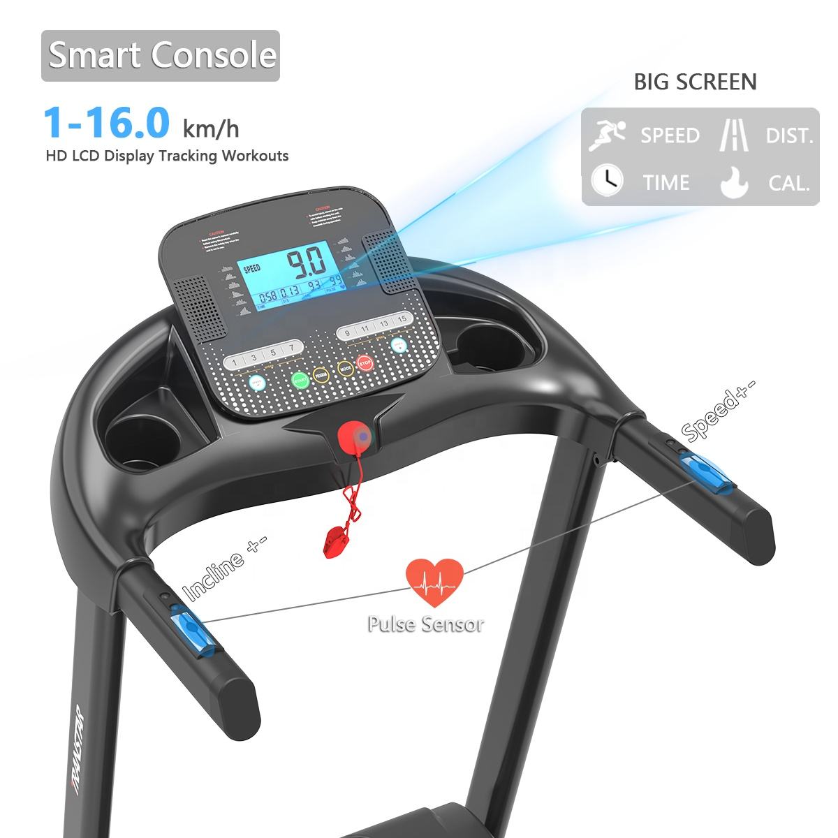 treadmill foldable electric trademill with body building treadmill foldable electric trademill with body building