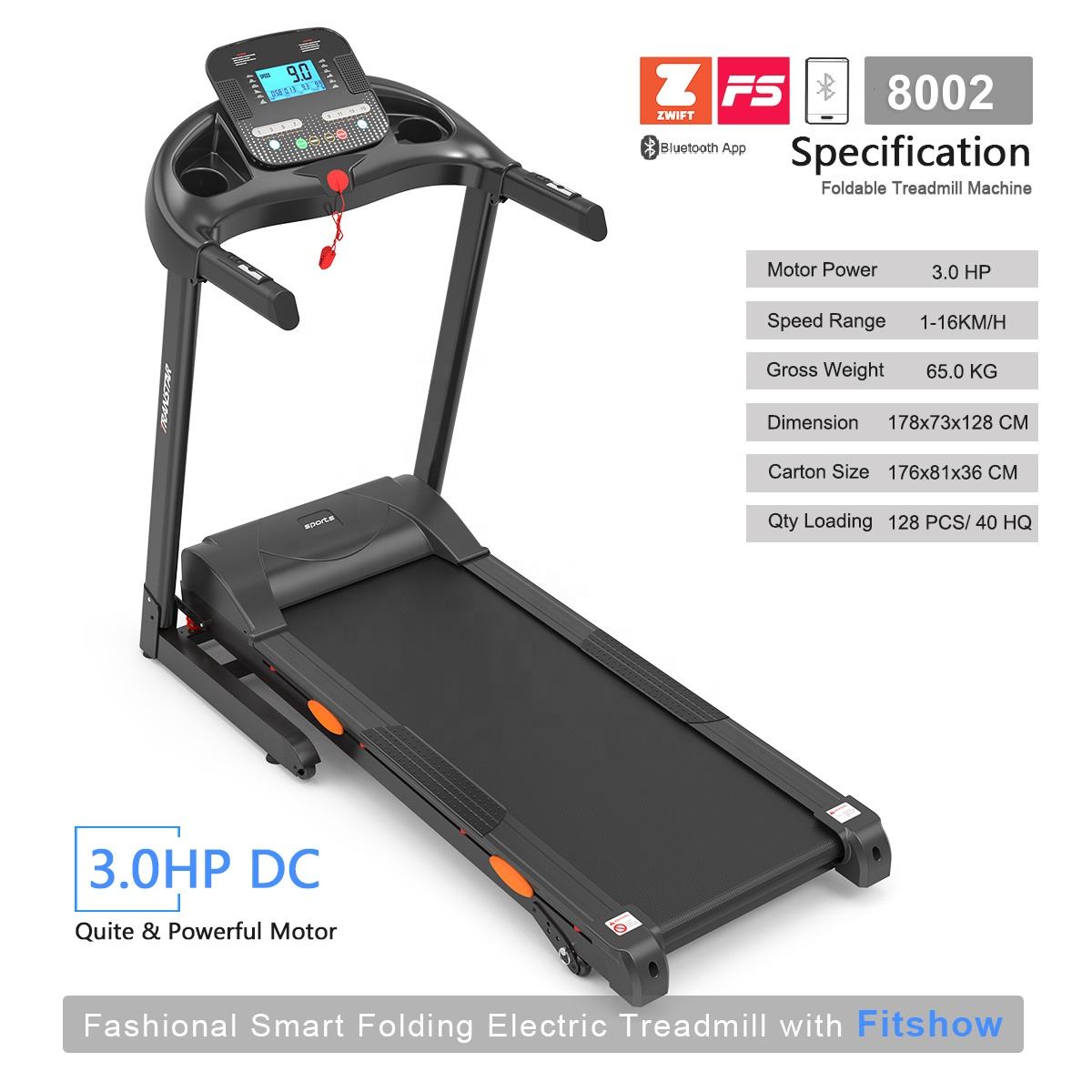 treadmill foldable electric trademill with body building treadmill foldable electric trademill with body building