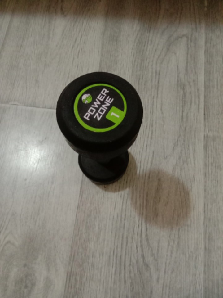 Power Zone Rubber Coated Dumbbells 1KG to 12KG - Image 4
